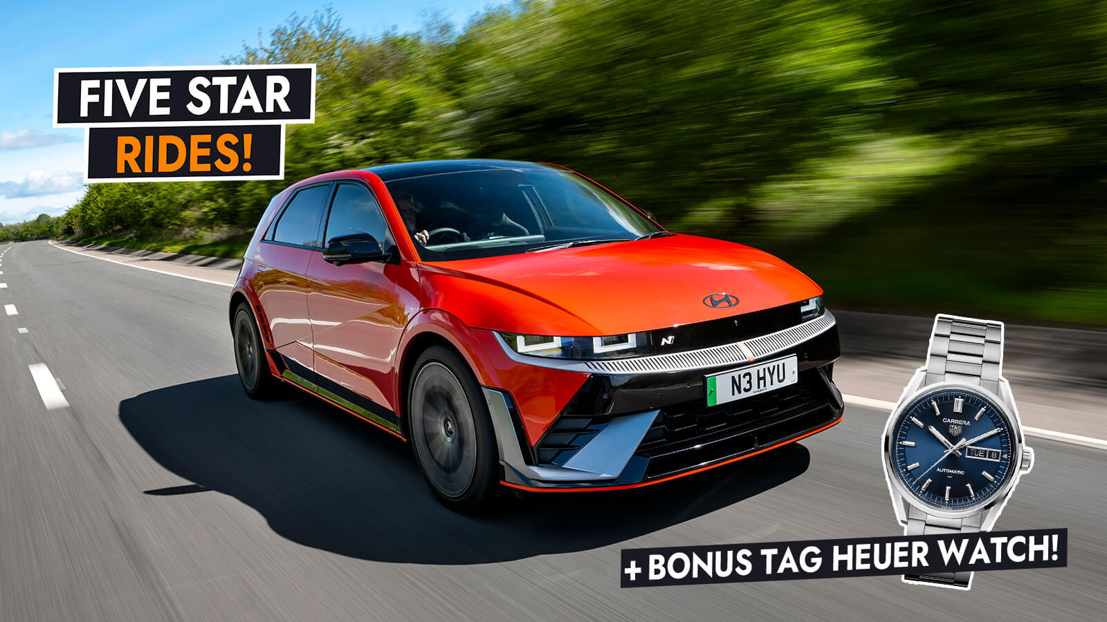  Hyundai Ioniq5 N + BONUS Tag Heuer Watch