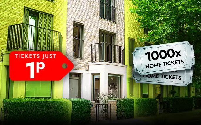 Win 1,000 House Tickets For 1p!