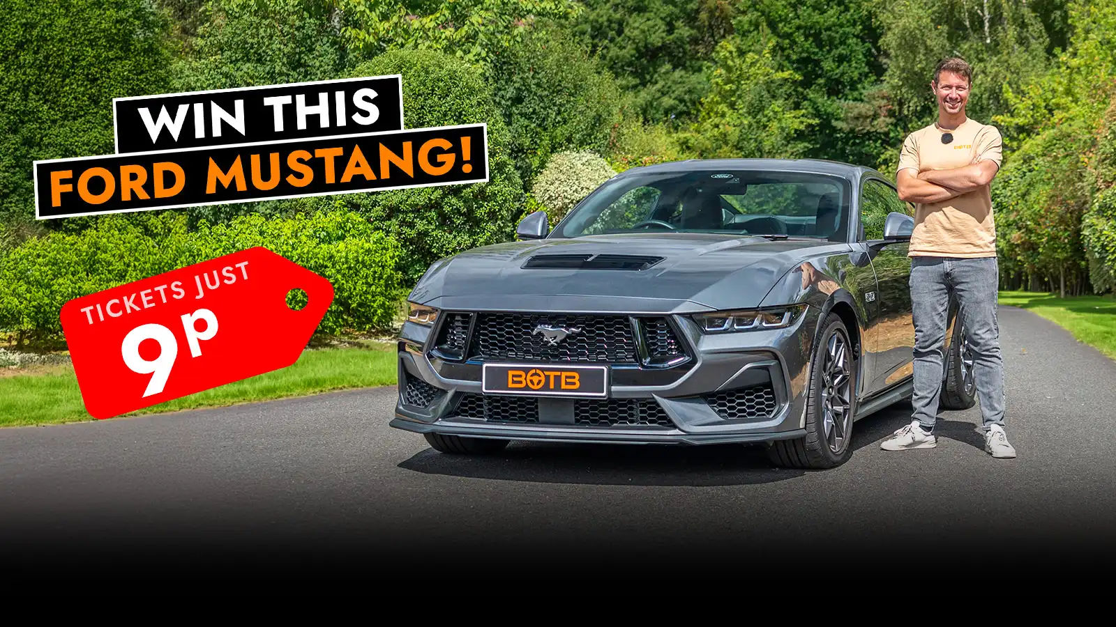 FORD MUSTANG FOR 9P Own £47k of legendary Mustang heritage for 9p