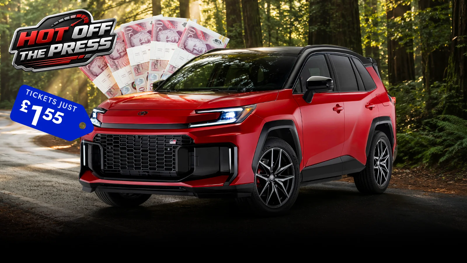  Toyota RAV4 GR Sport Plus Bonus £5,000 Cash