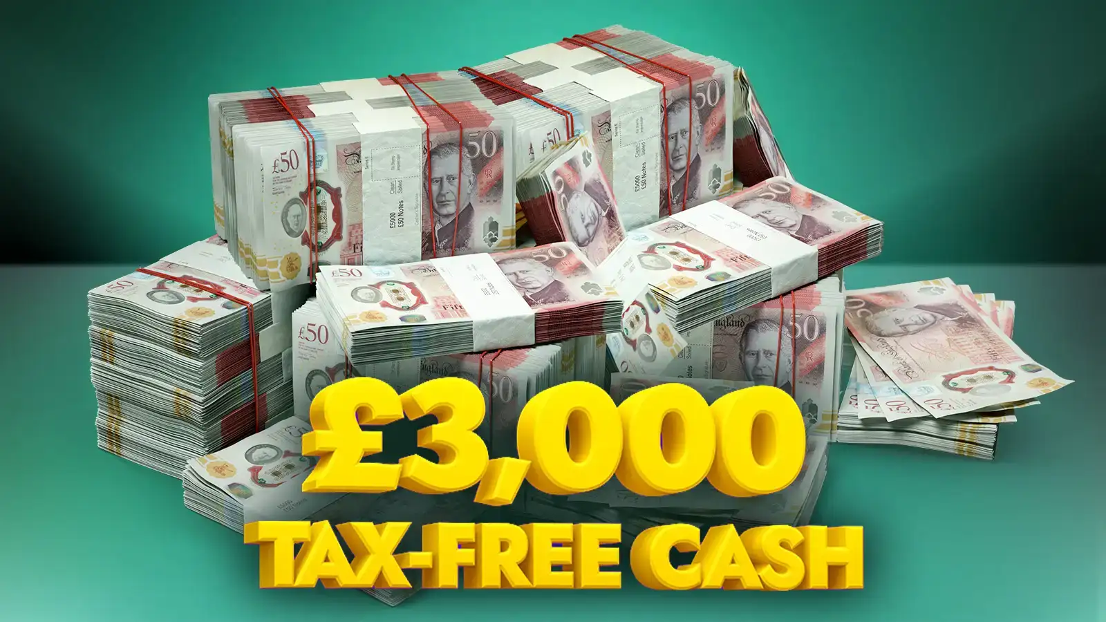   Win £3,000 Tax-Free Cash