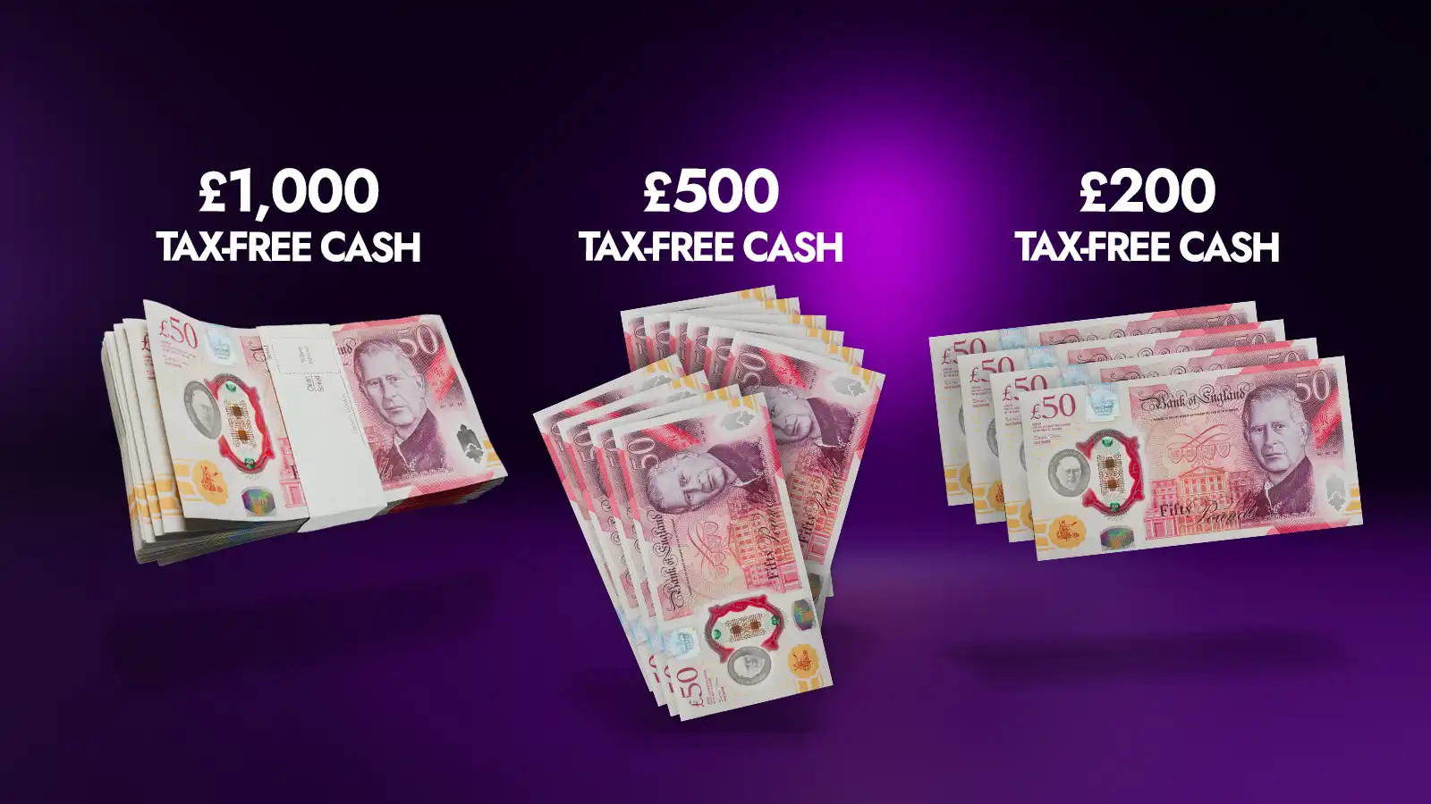 Prize Every Time! £1.5M Worth of Tax-Free Cash Prizes and Game Credit To Win Instantly!