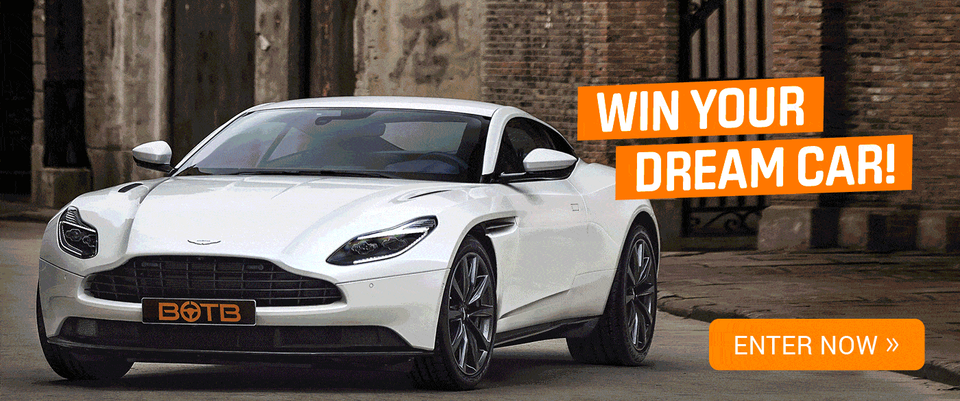 Win a Luxury Supercar with BOTB competitions