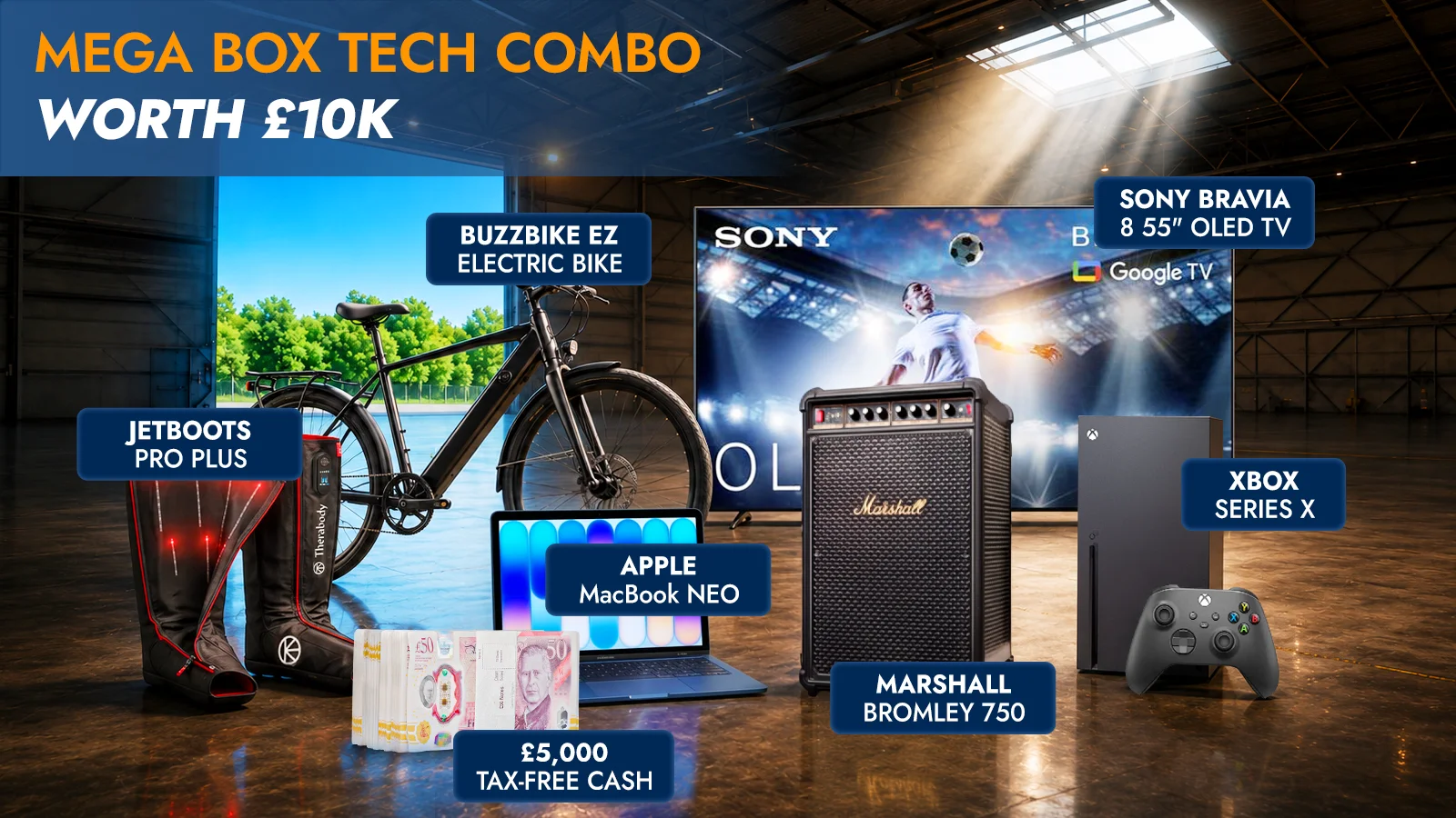   Brand New Competition! Instantly Unlock This £750K Secret Stash Of Prizes For £1.19!
