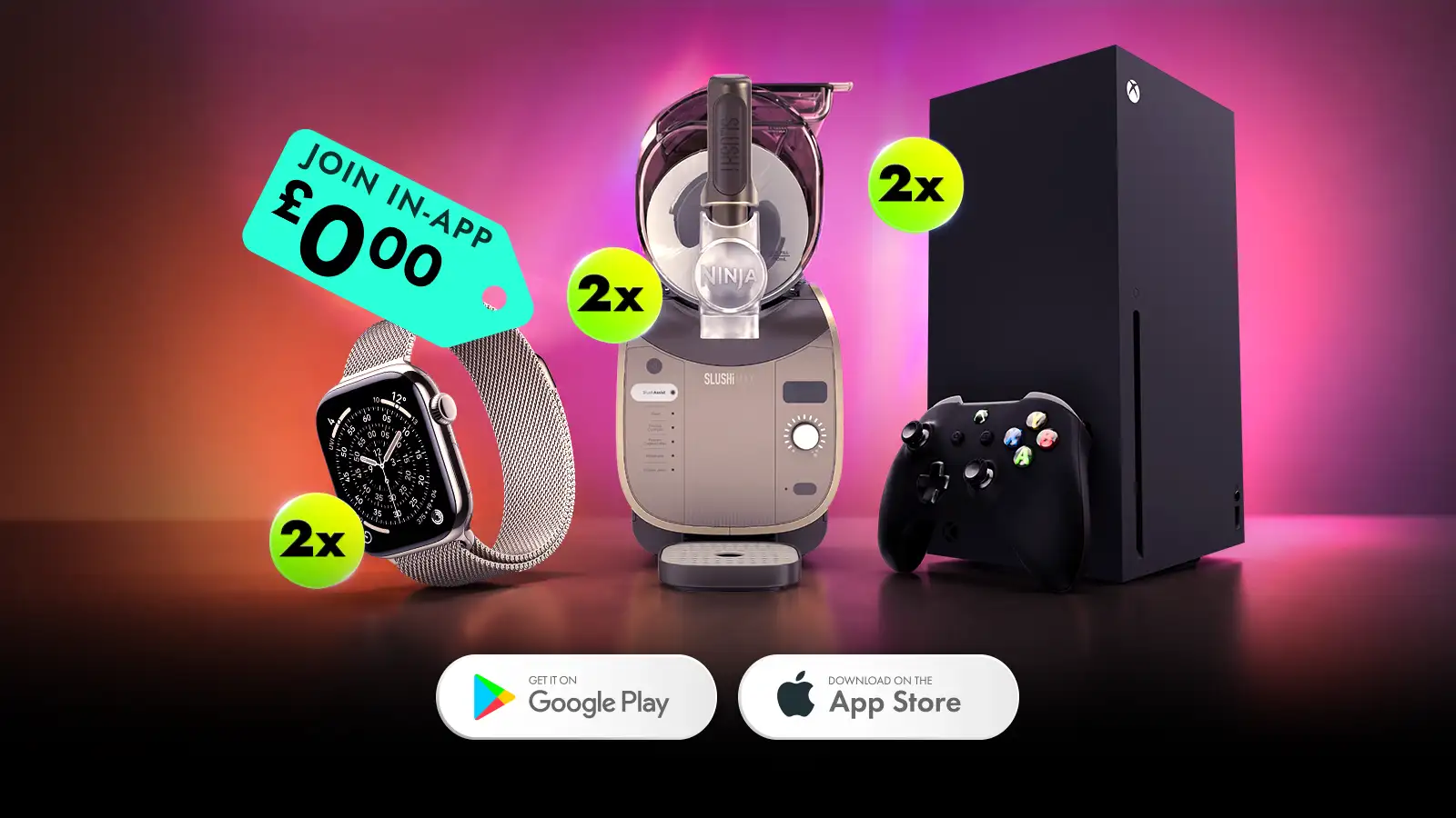   Win Free 2x Apple Watch Series 11, 2x Xbox Series X & 2x Ninja SLUSHi MAX Frozen Drink Maker