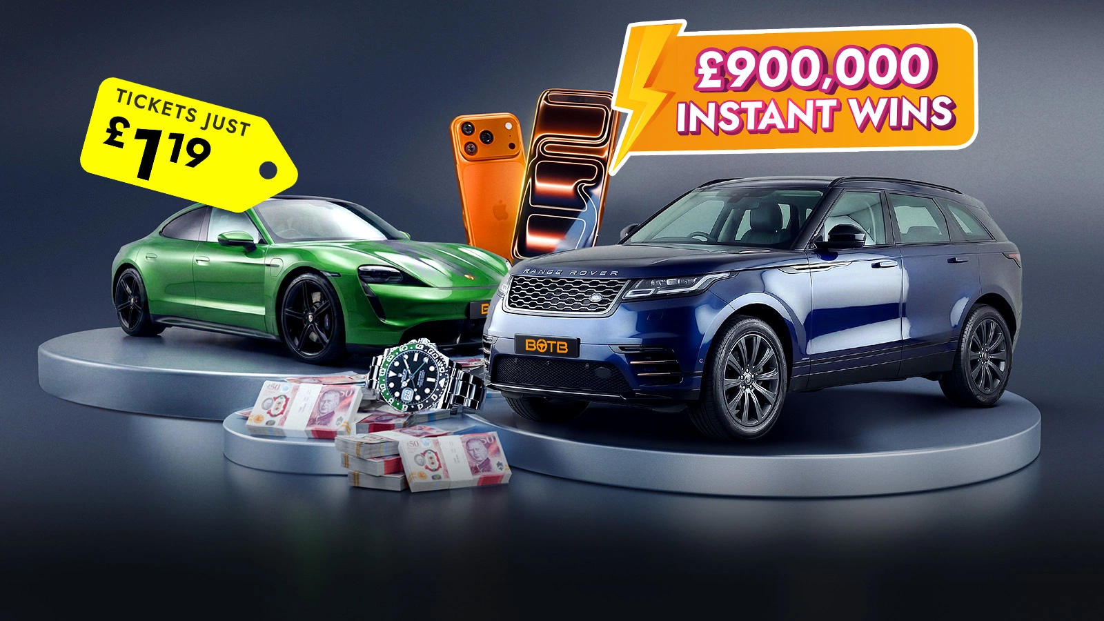   £1.19 To Enter The Ultimate Instant Wins!