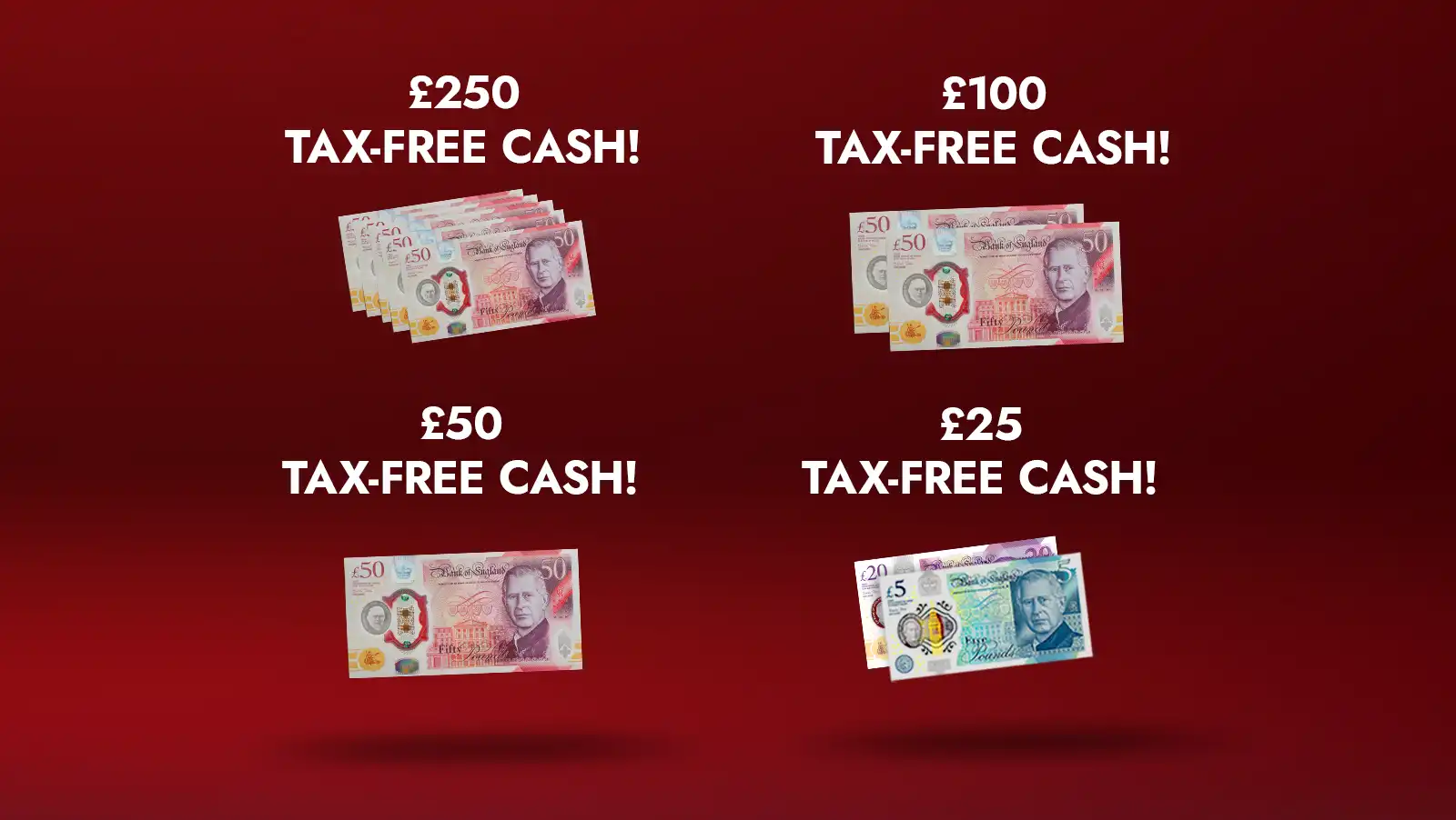 Join the Exclusive £1.65M Instant Wins Edition – 100% chance to win!