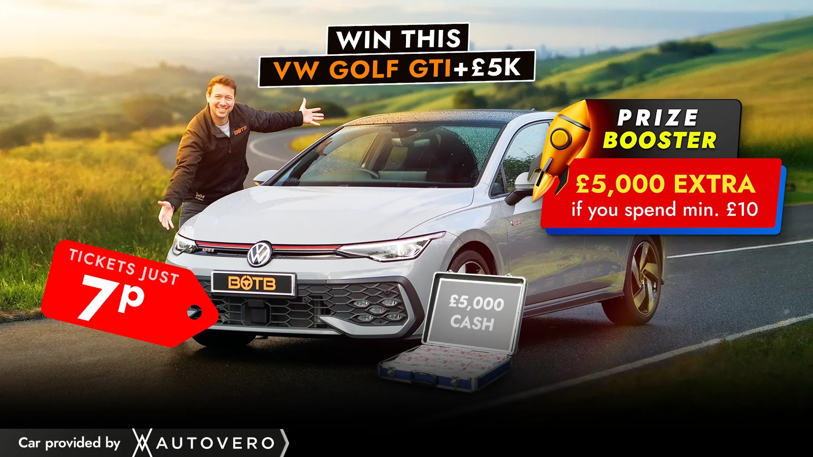   Win The Ultimate Hot Rod – a 2025 Golf GTI for 7p! 