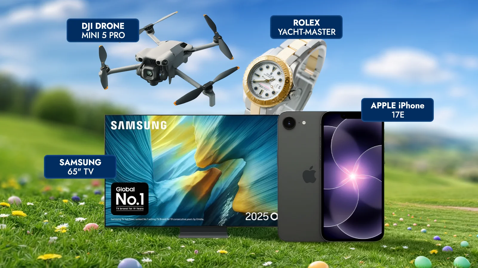   Easter Special! Instant Prize Hunt For Only £1.99!