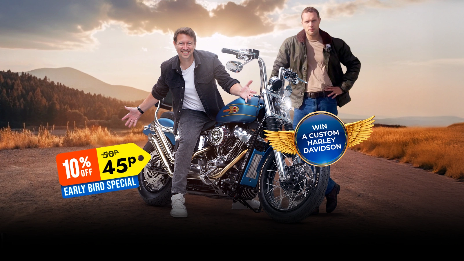   Win a Custom Harley x Freddie Dobbs – 91 HP, 110 MPH!