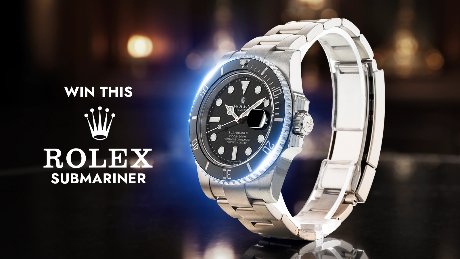   Win this Timeless Rolex Submariner!