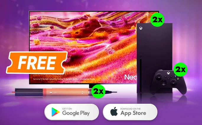 Win Free Tech In App!