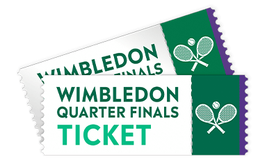   Wimbledon: 2x Quarter Finals Tickets