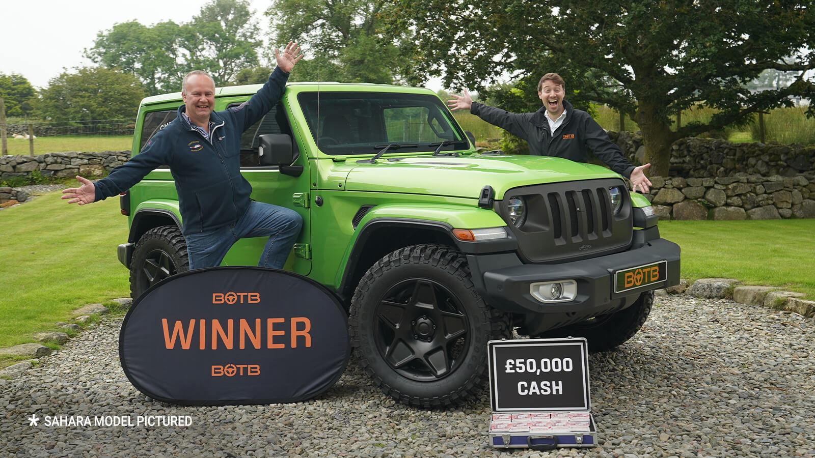 Win a Jeep Wrangler Overland