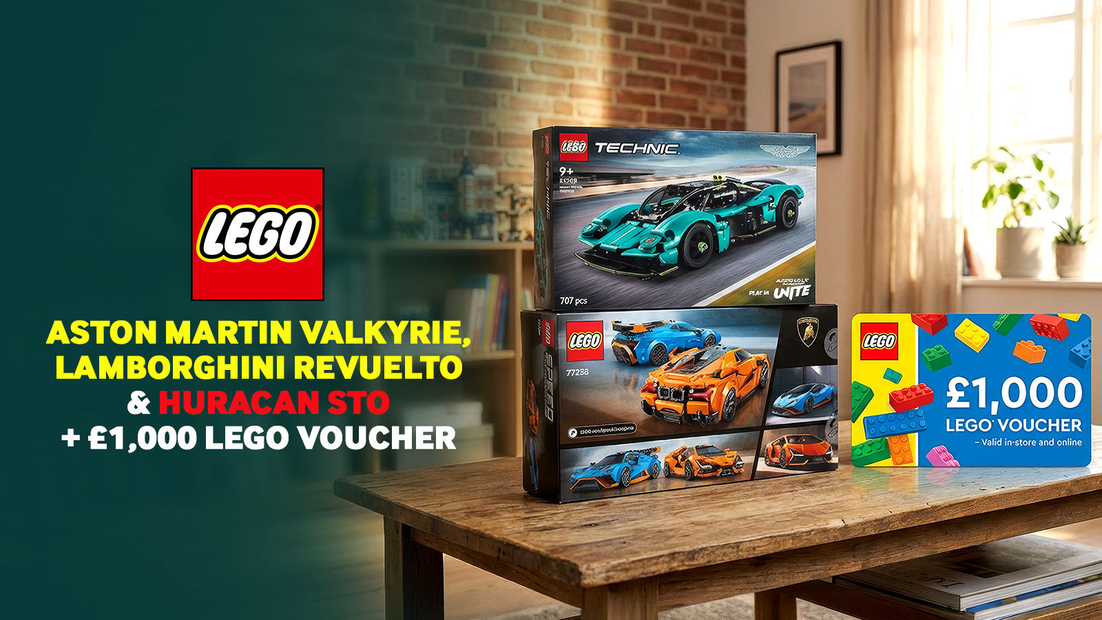   Win A Mega LEGO Bundle!