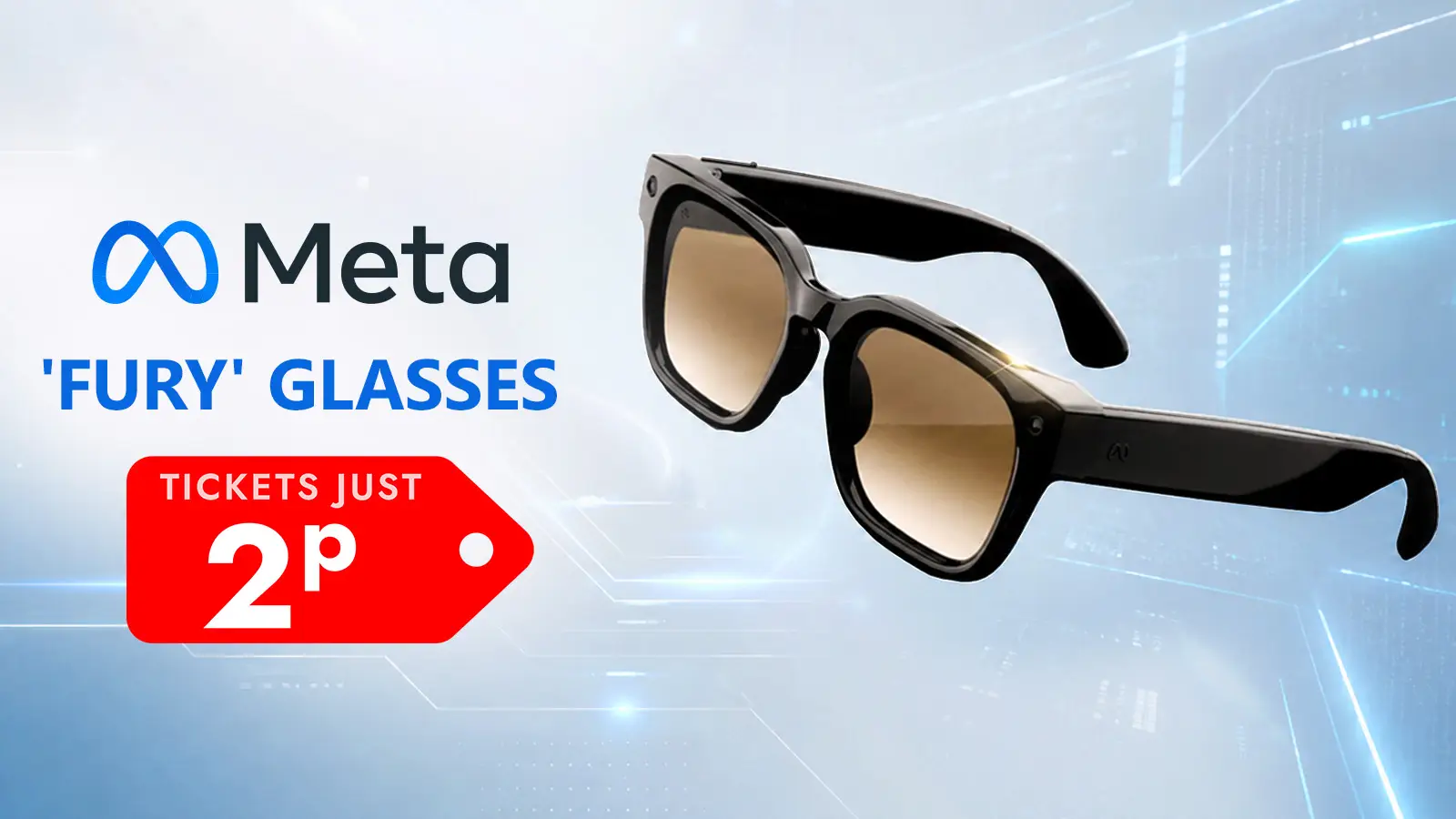   Win New META 'Fury' Glasses