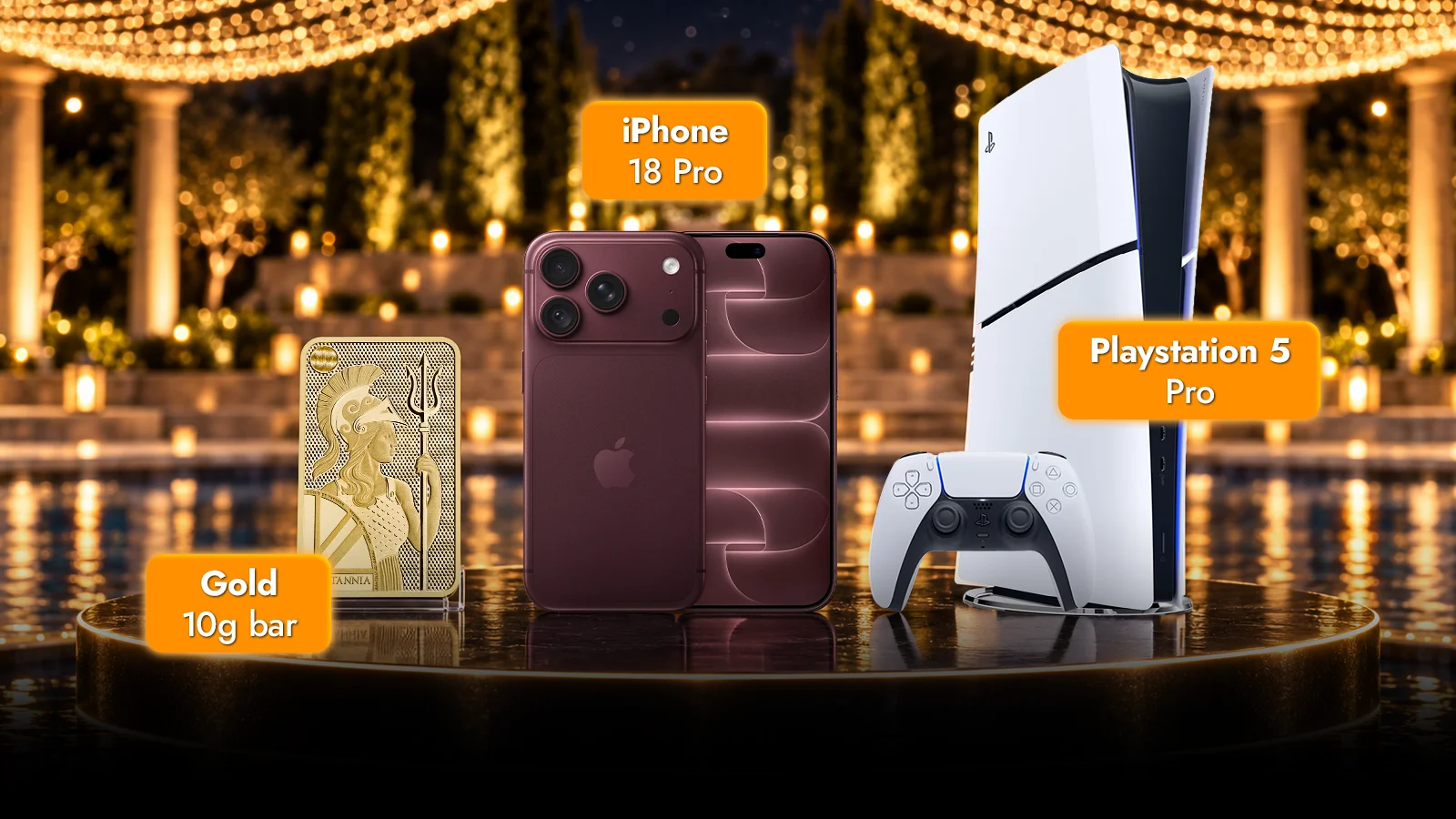   Just Launched! Welcome to the Night of a Million Prizes! £1M+ of Prizes for £1.19