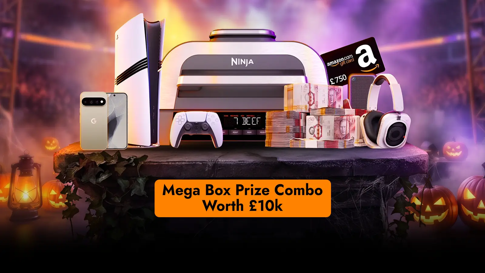   Just Launched! £750k+ Instant Wins! Bag A Trick Or Treat Instant Win Prize!