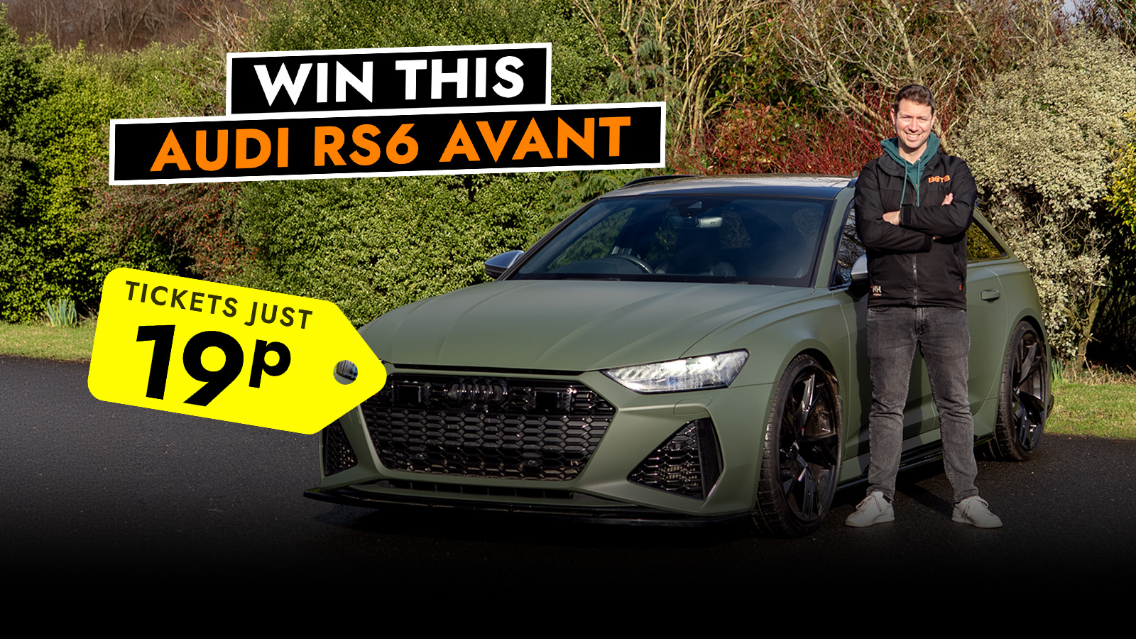  Modified Madness – Win This £73k Audi RS6 Avant for 19p!