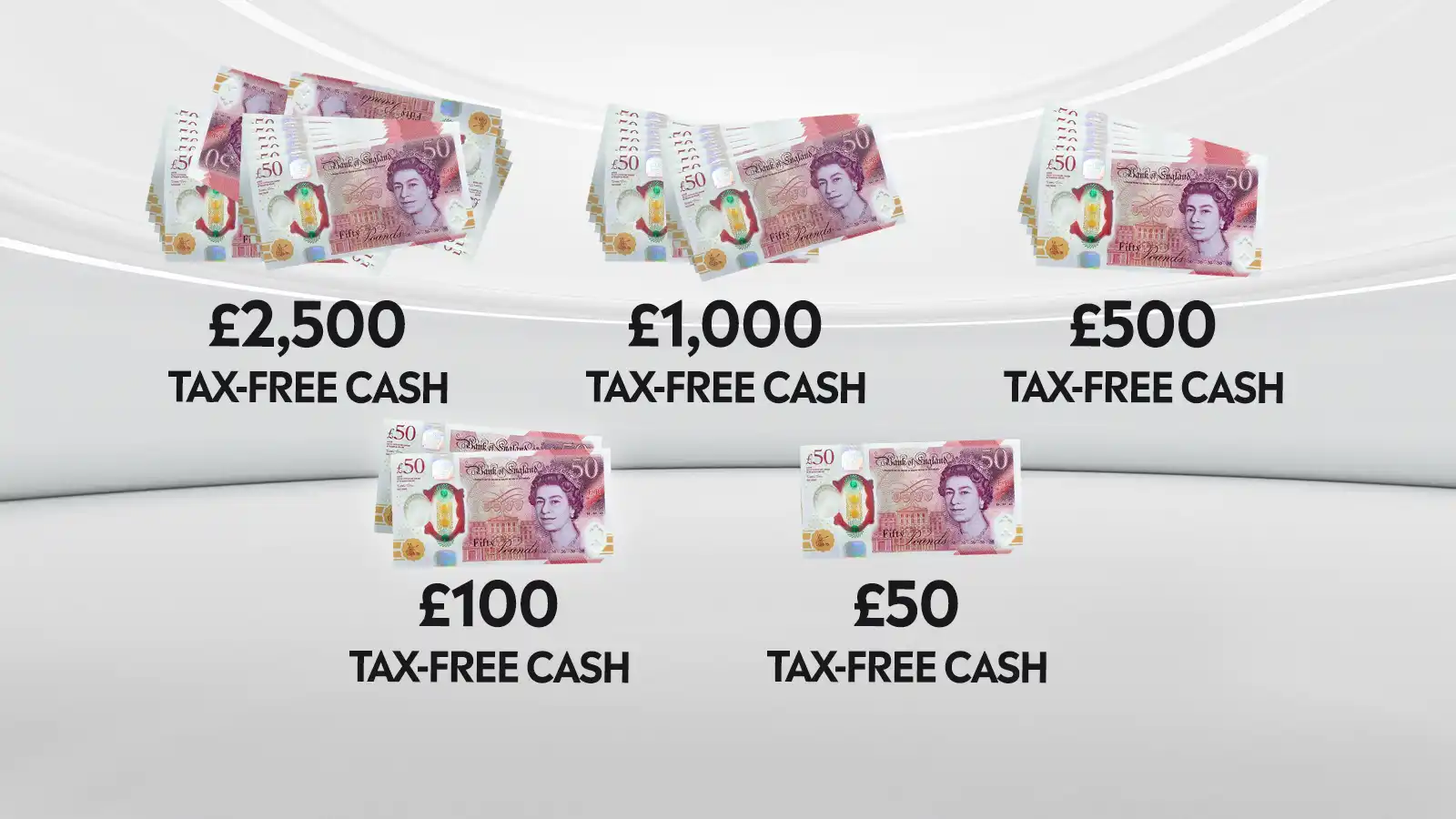 £500k Mystery Prize Instant Wins