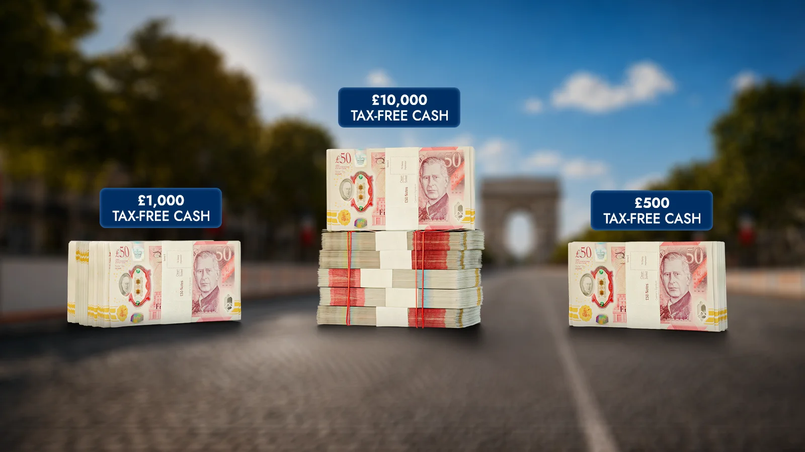   Introducing... Tour De Prizes! £600k Instant Wins for £1.29!