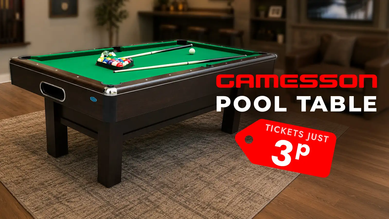   Gamesson 7ft Pool Table