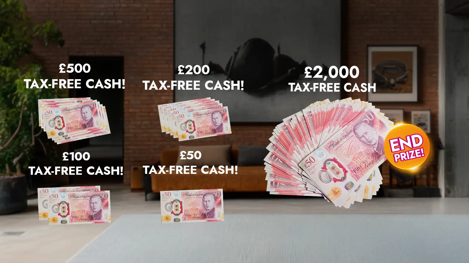 72hr Flash Instant Wins - Win £650k Home Prizes & Dream Tech!