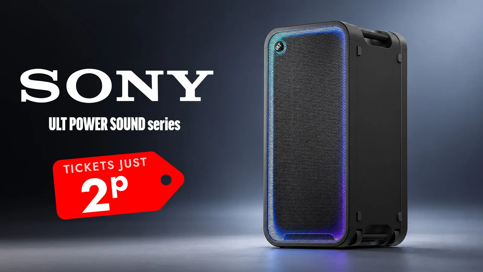   Win a Sony ULT Tower Max Speaker