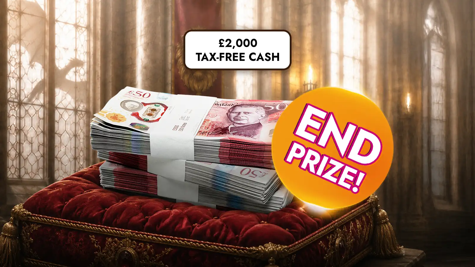   Play The Game Of Wins - £1M+ Instant Prizes For Just 69p!