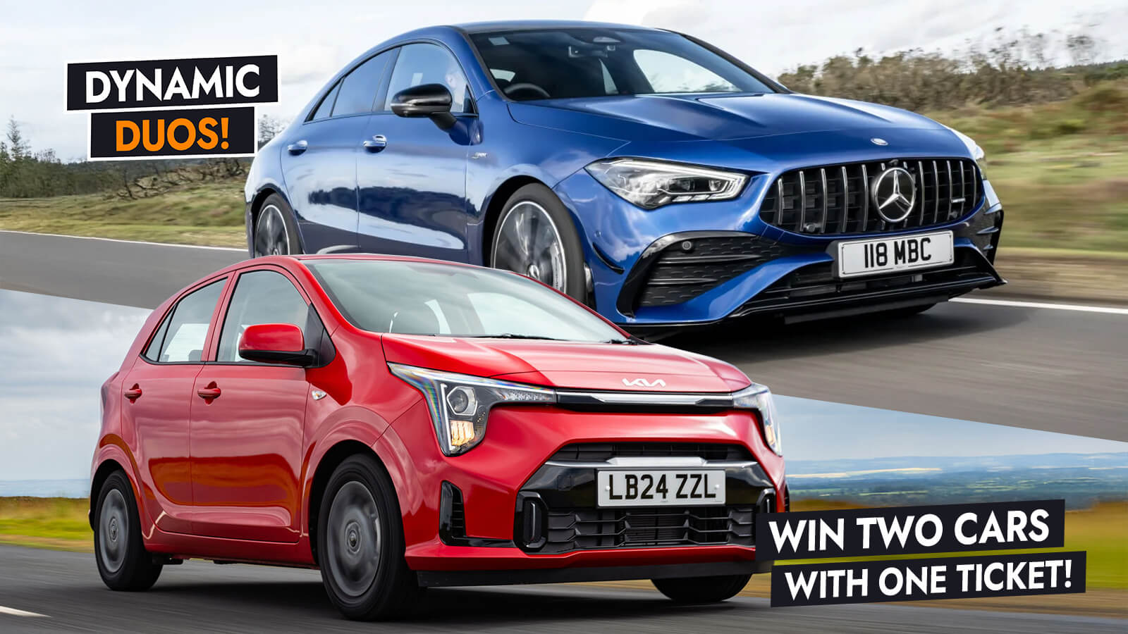 Kia Picanto + CLA35 AMG: Double Up!