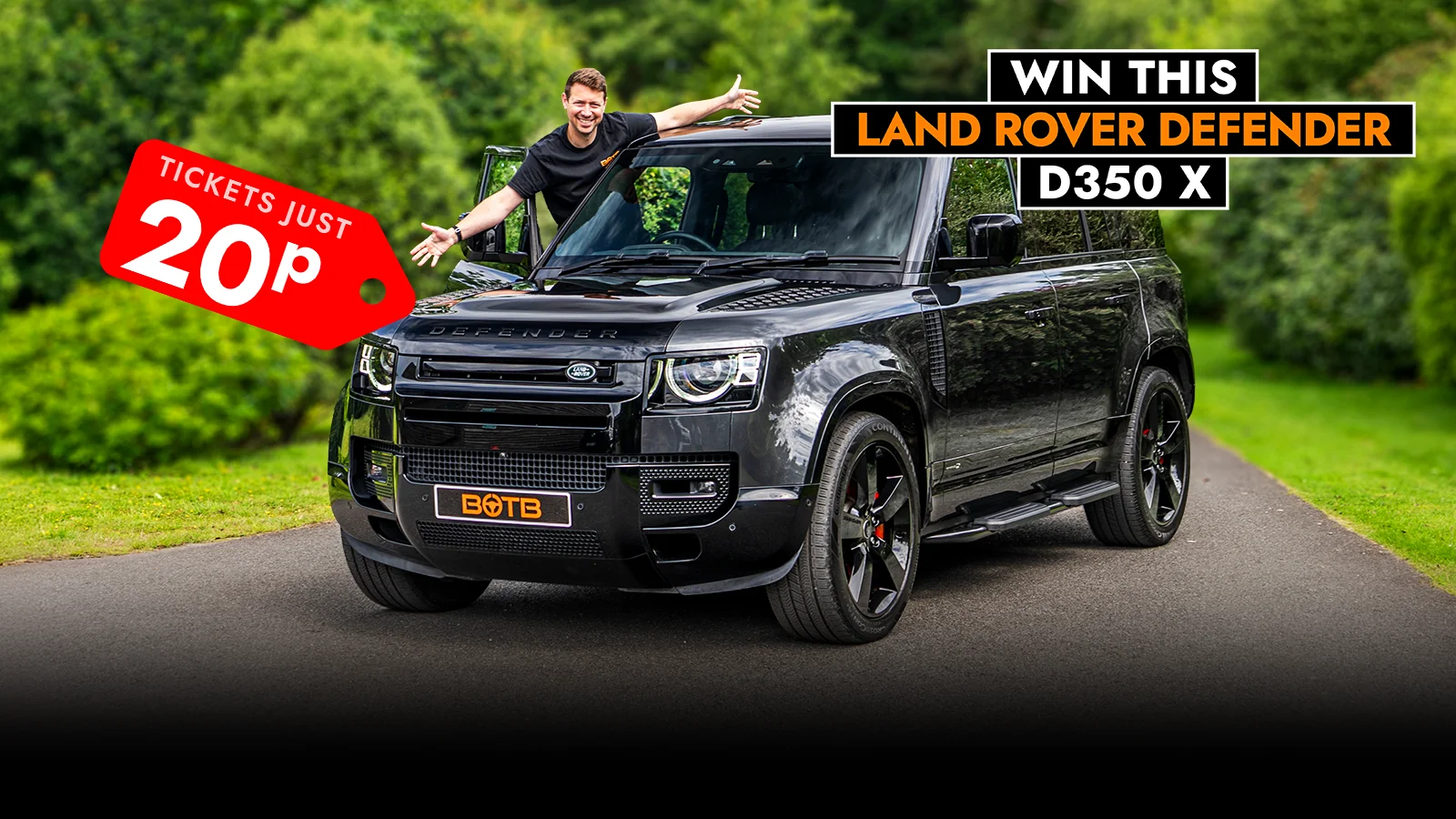   We've Just Added...A Luxury 4x4 Built For Everything – Win A Defender D350 X