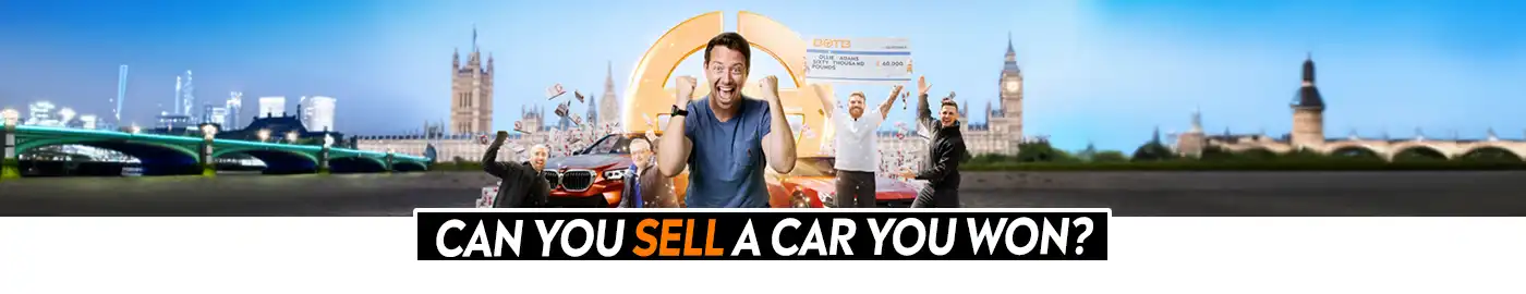 if you win a car can you sell it