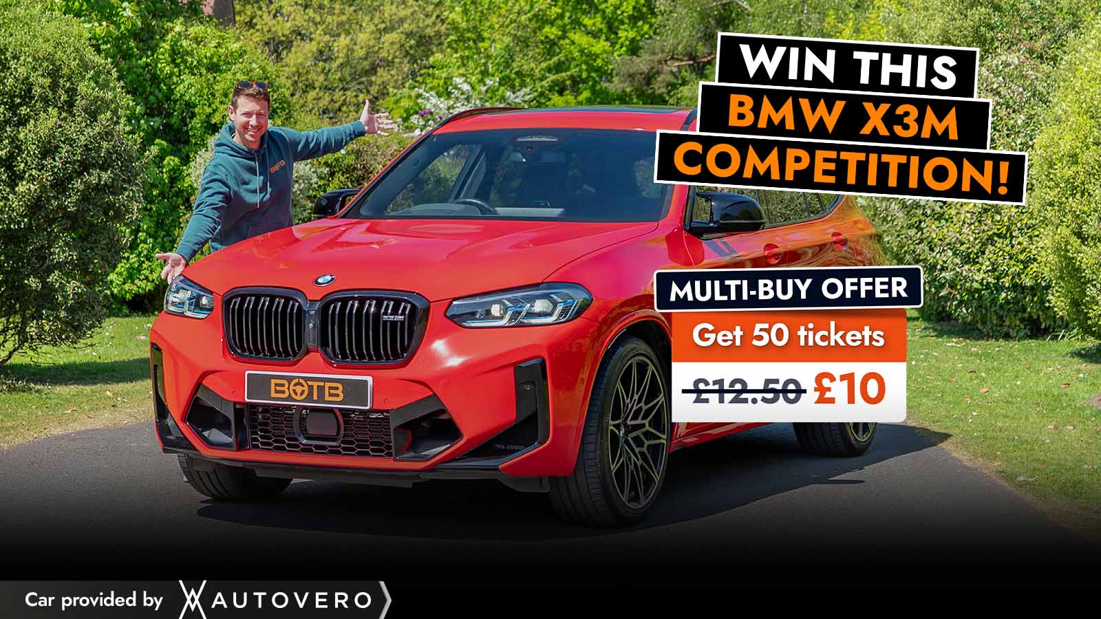   Win a BMW X3M Competition – SUV Practicality, Bonkers Driveability