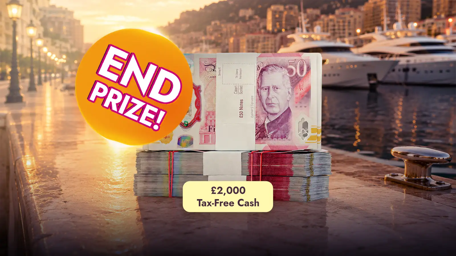   Introducing... Mega Prize Every Time £2.5M+ Instant Wins for £1.49