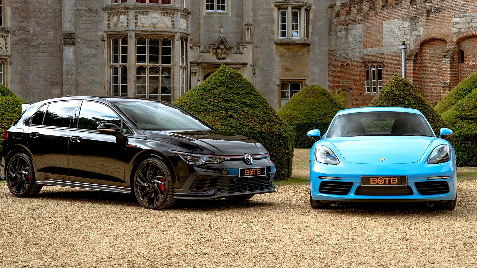   Bag a Cayman & Golf GTI  Duo – Worth £68,000!