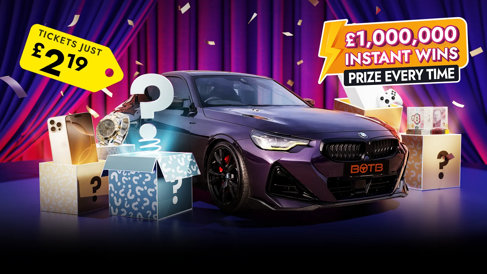   Carnival Royale – Win Over £1M Worth of Cars, Tech, Cash, And More!