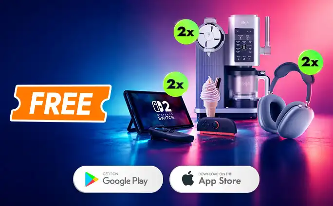Win Free Tech In App!