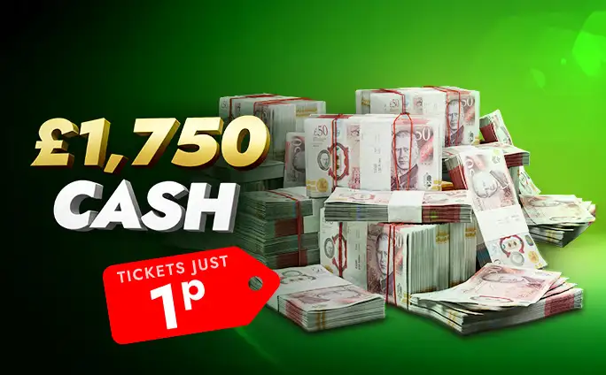 Win £1,750 Cash