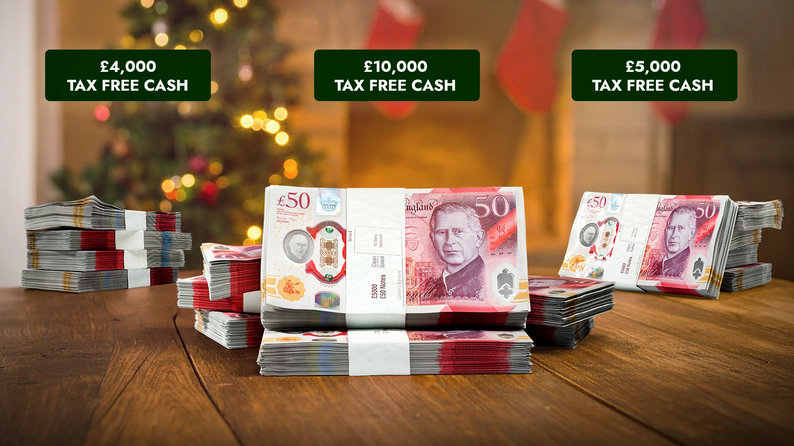   Stocking Fillers - £1.2 Million Prize Every Time!