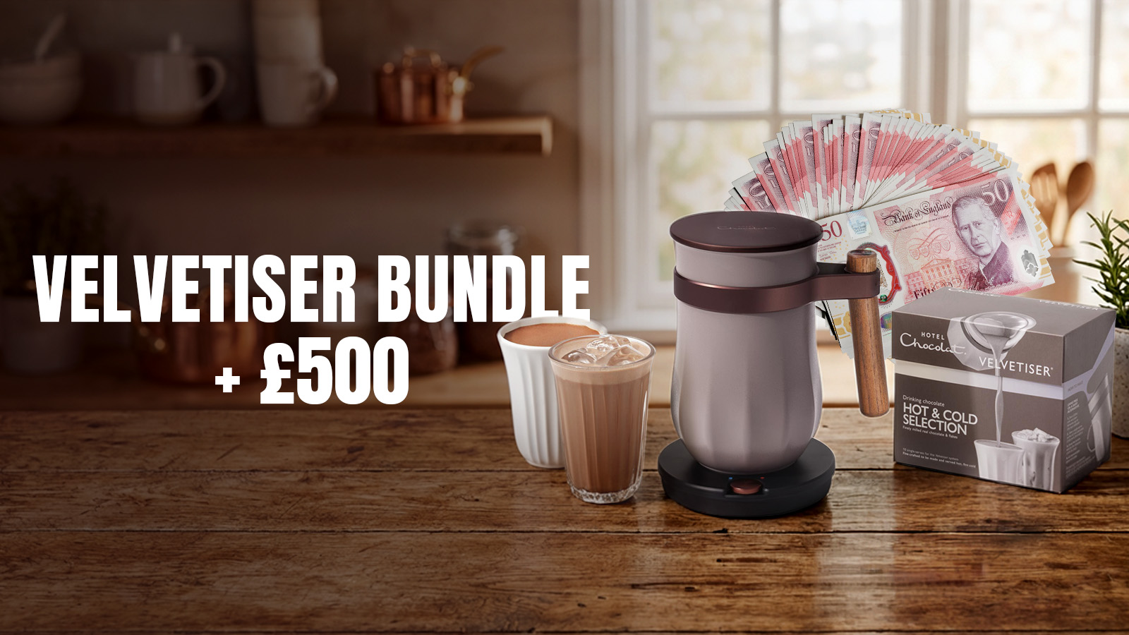   Win a Velvetiser Bundle + £500 Tax-Free Cash!