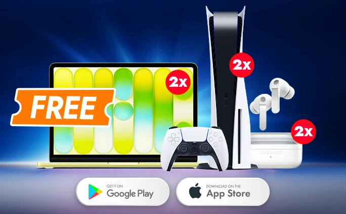 Win Free Tech In App!
