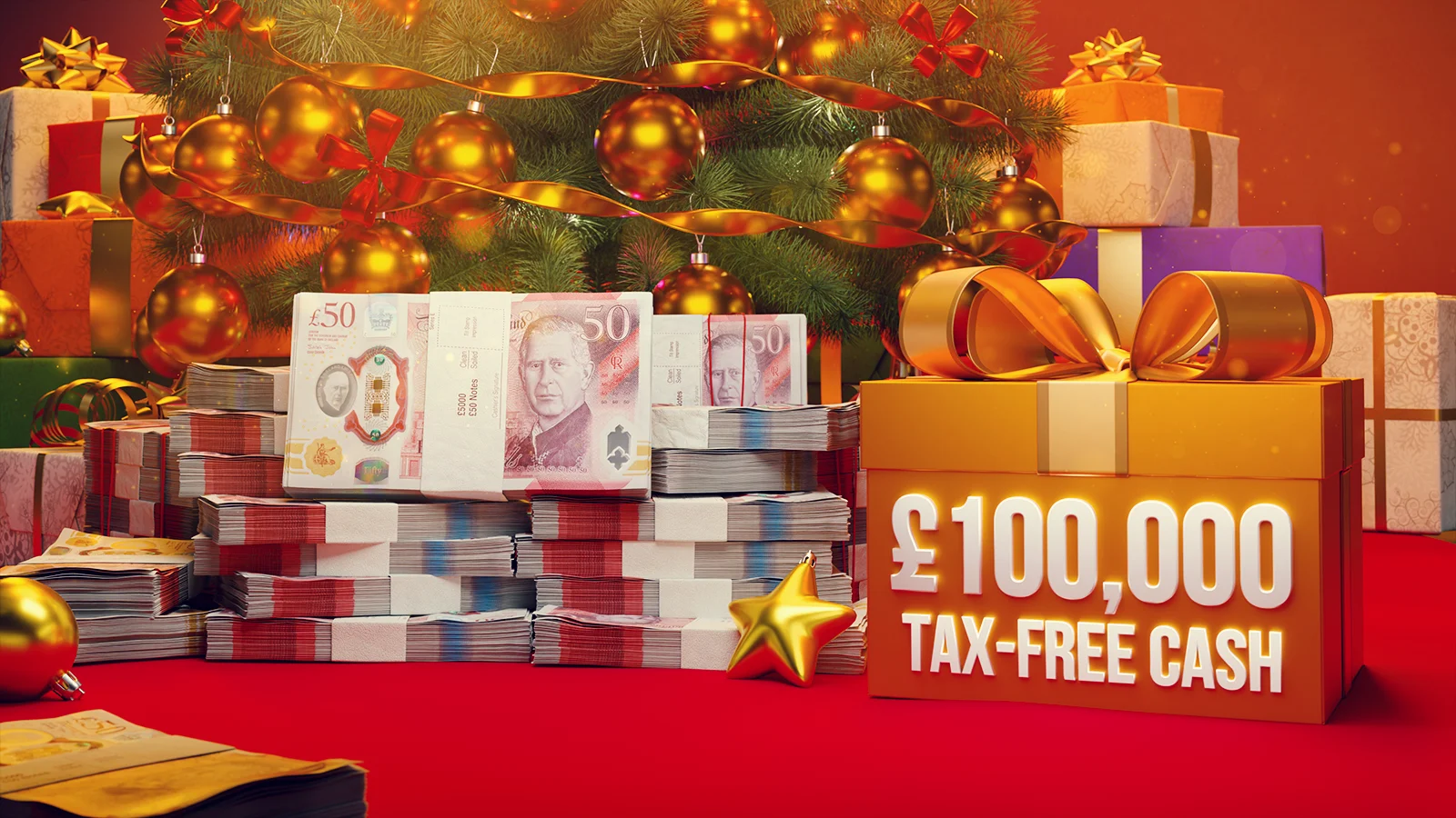   Christmas Cash Bonanza – £2.5M Prize Every Time!