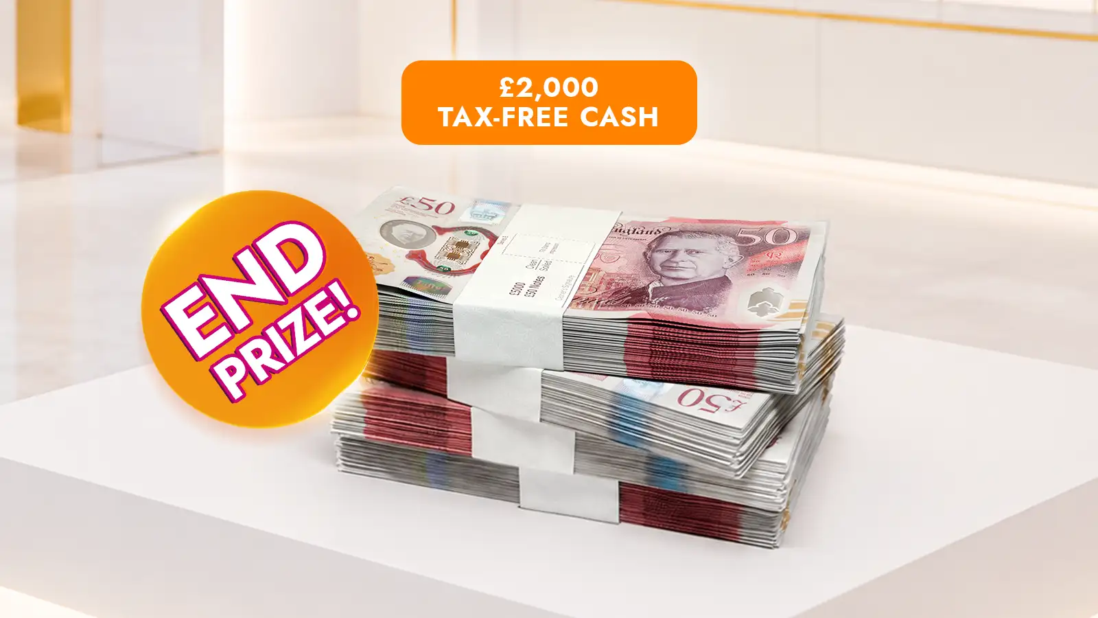   Instantly Win A Spot In BOTB's Hall for £1.29