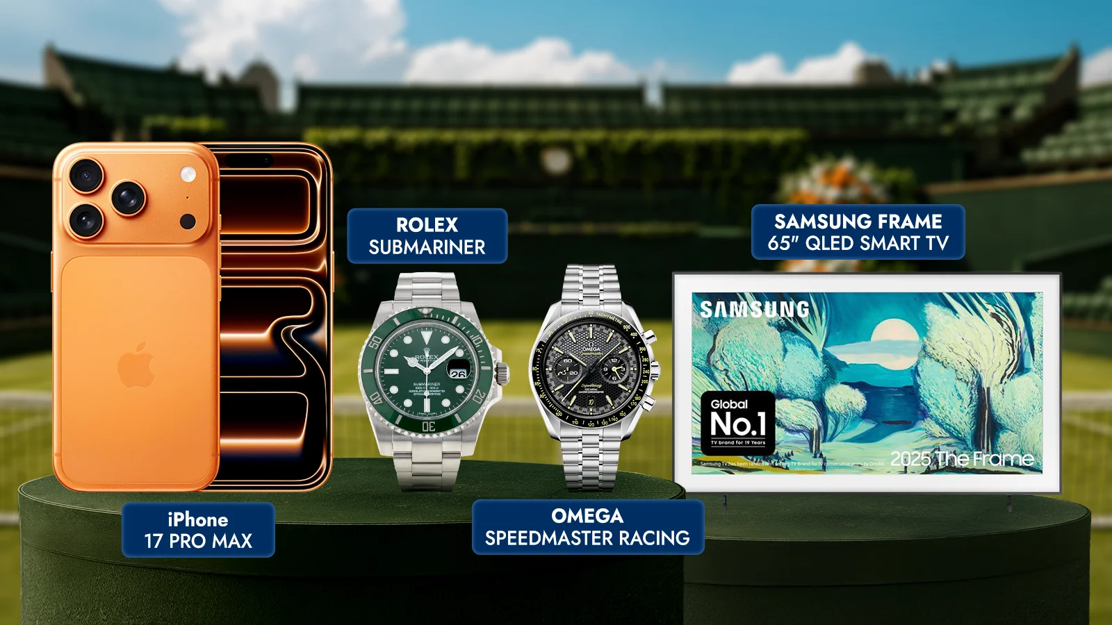   Introducing... Wimbledon Wonders For £1.19! Ace Your Way To £500k+ In Instant Prizes