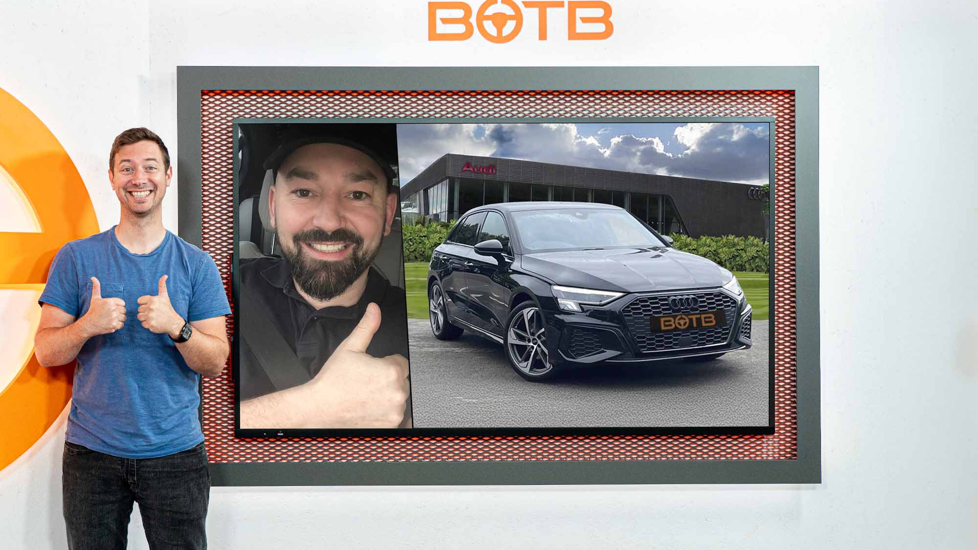 Instant Winner Matthew Brown Bags Audi A3 Black Edition (£30,000) | BOTB