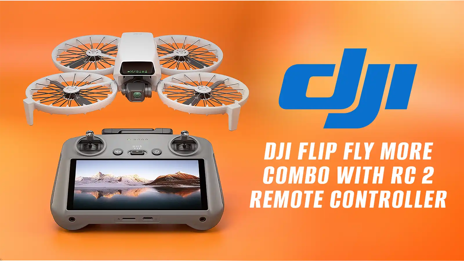   Win A DJI Flip Fly More Combo with RC 2 Remote Controller!