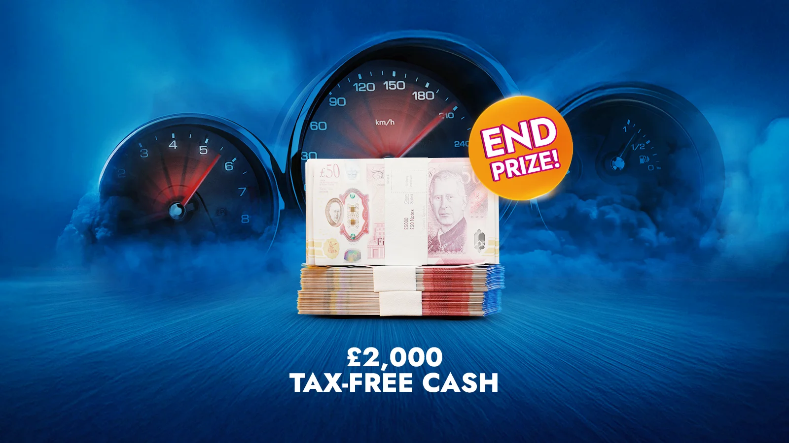 Start Your Engines to Instantly Win £600k Worth of Prizes!
