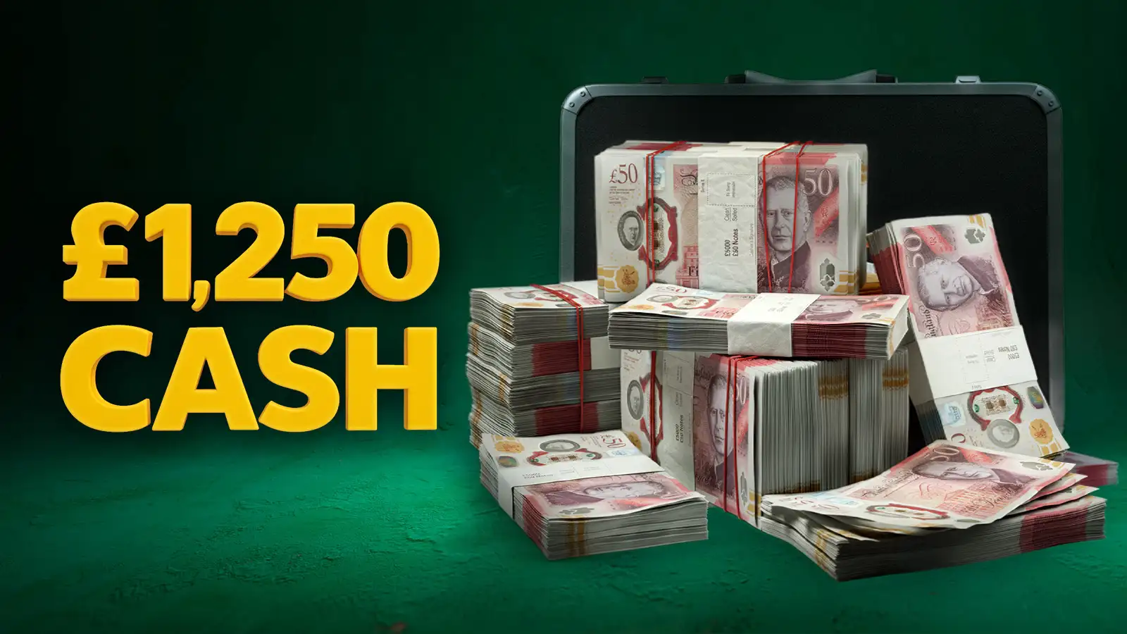   Win £1,250 Tax Free Cash for just 1p!