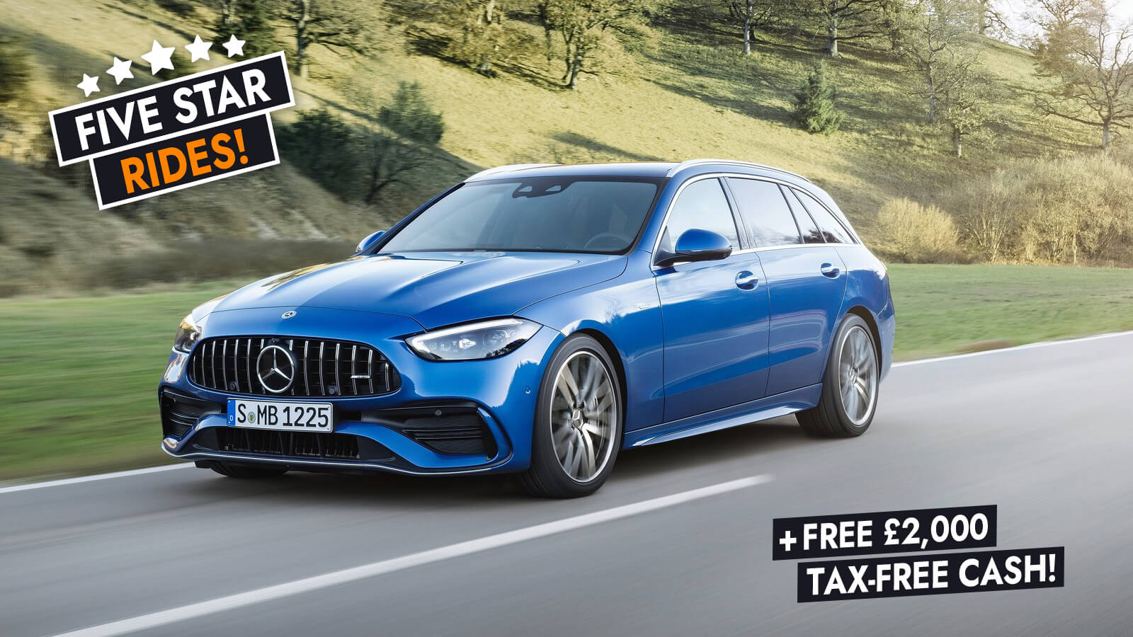  Mercedes  AMG C43 Premium Plus Estate + FREE £2,000 CASH