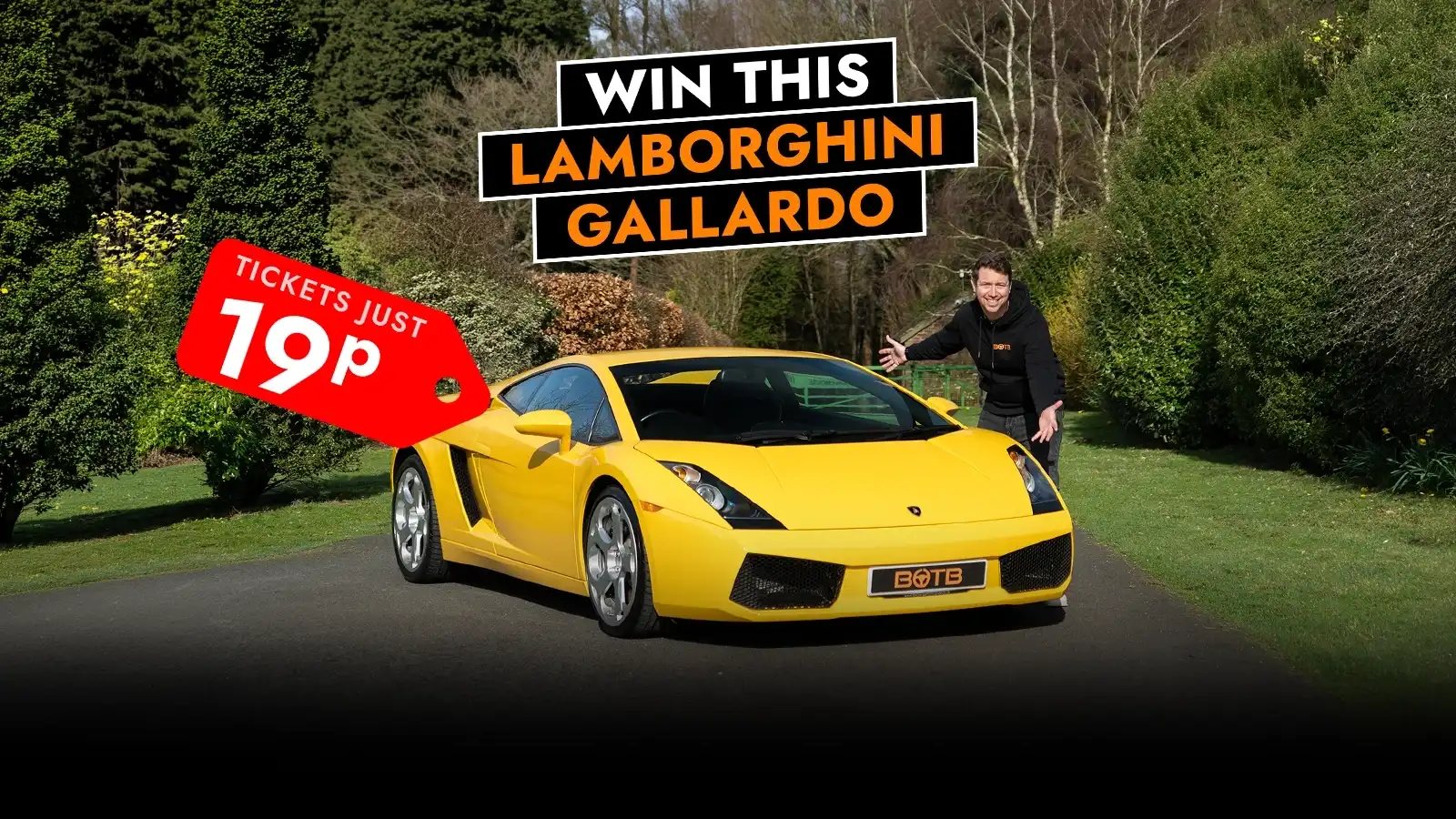   Drive Away In This Iconic Lamborghini Gallardo V10 for Just 19p!